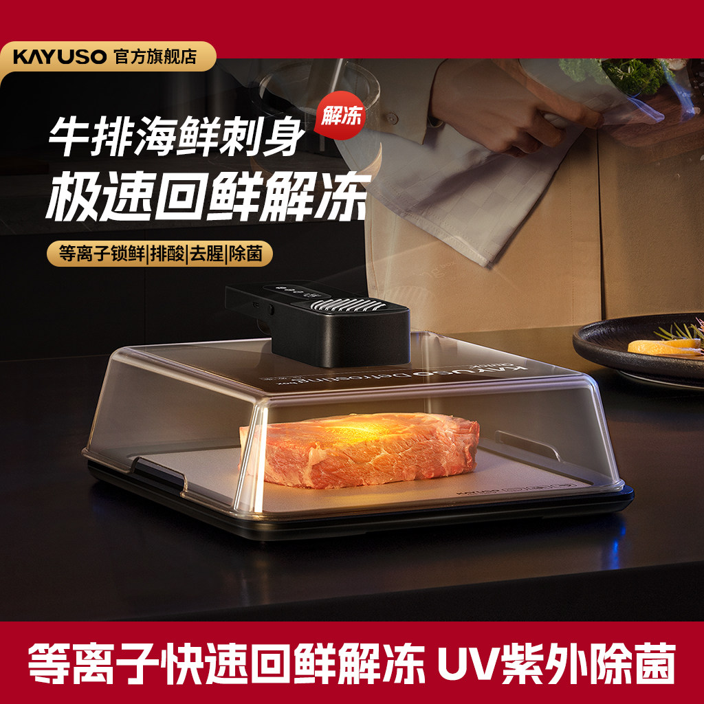 KAYUSO快速解冻神器家用厨房冷冻食材化冰神器解冻器食物导热板
