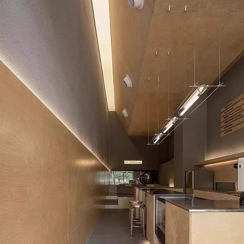 设计师餐厅吊灯极简工作室书房收银前台吧台艺术创意蔡烈超马扎灯