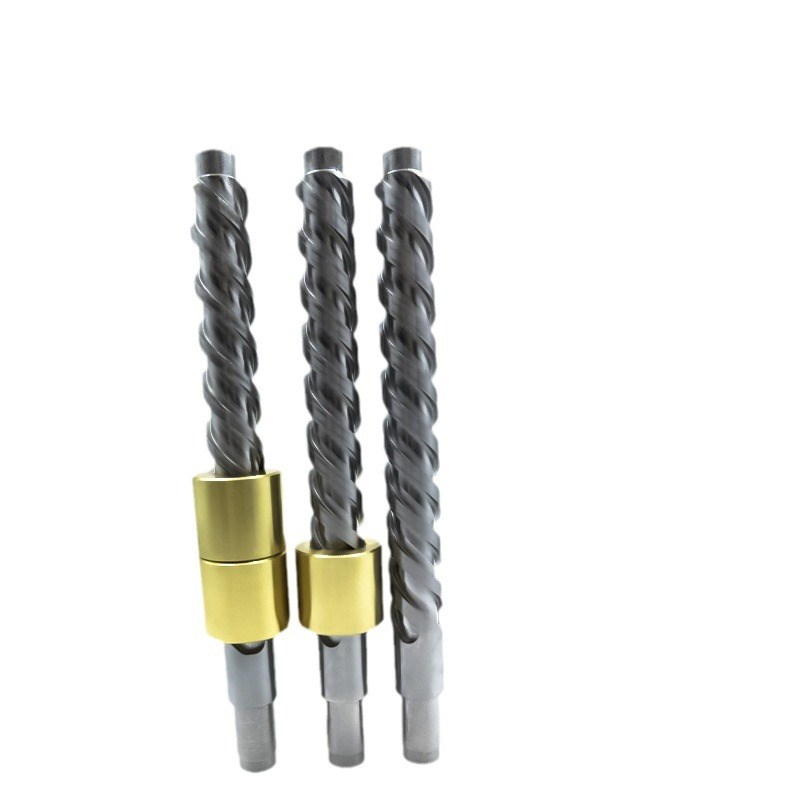 五金冲压模内攻牙来福复线注塑模脱模工件油缸自动化工业设备螺纹