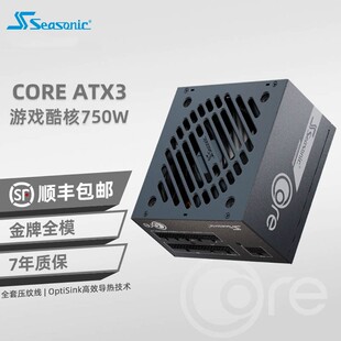 海韵FOCUS GX650W/750W/1000W金牌全模组台式电脑电源白色ATX3.0