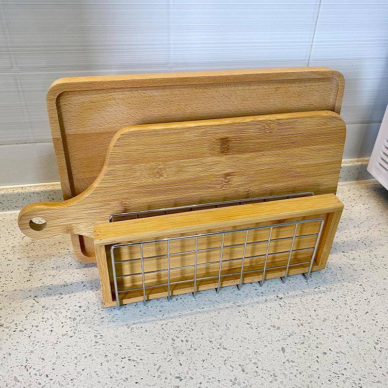 不锈钢菜板案板放置架砧板架家用多功能厨房置物架台面烤盘收纳层