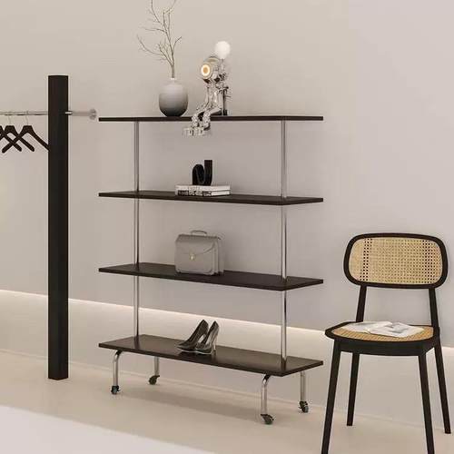 鞋包店多层展示架可移动包架包包展示架落地立式客厅房间覆古鞋柜