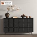 中古侘寂风入户门厅玄关装 柜 饰柜酒店民宿餐边备餐台设计师储物鞋