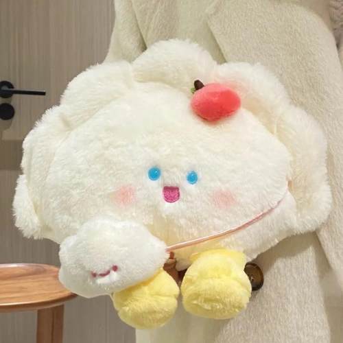 多爱饺子玩偶星星帽饺子毛绒公仔睡觉抱枕送女友生日礼物HR