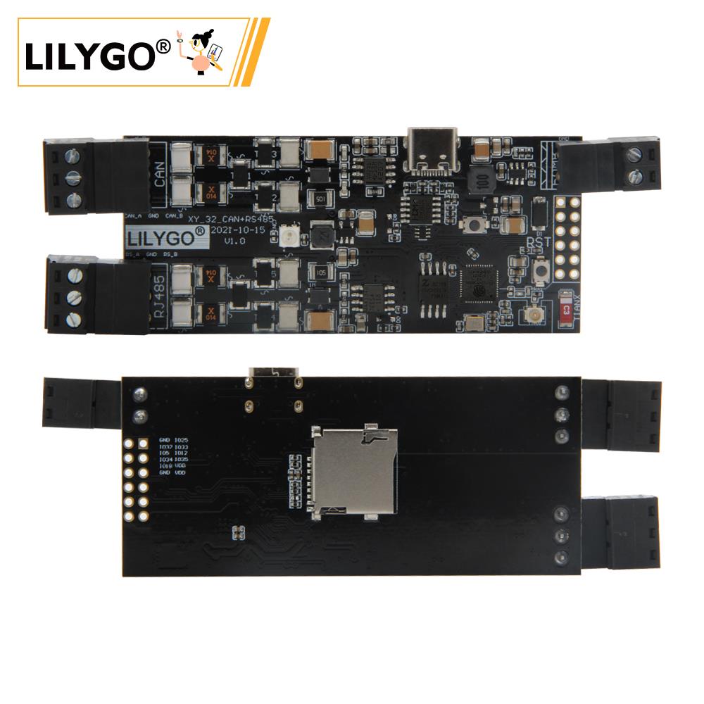 LILYGO TTGO T-CAN485 ESP32 CAN RS-485 支持TF卡