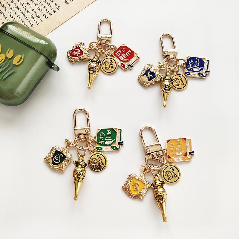 TiAmo魔法世界元素耳机壳小挂件迷你学院钥匙扣包挂福灵剂钥匙炼