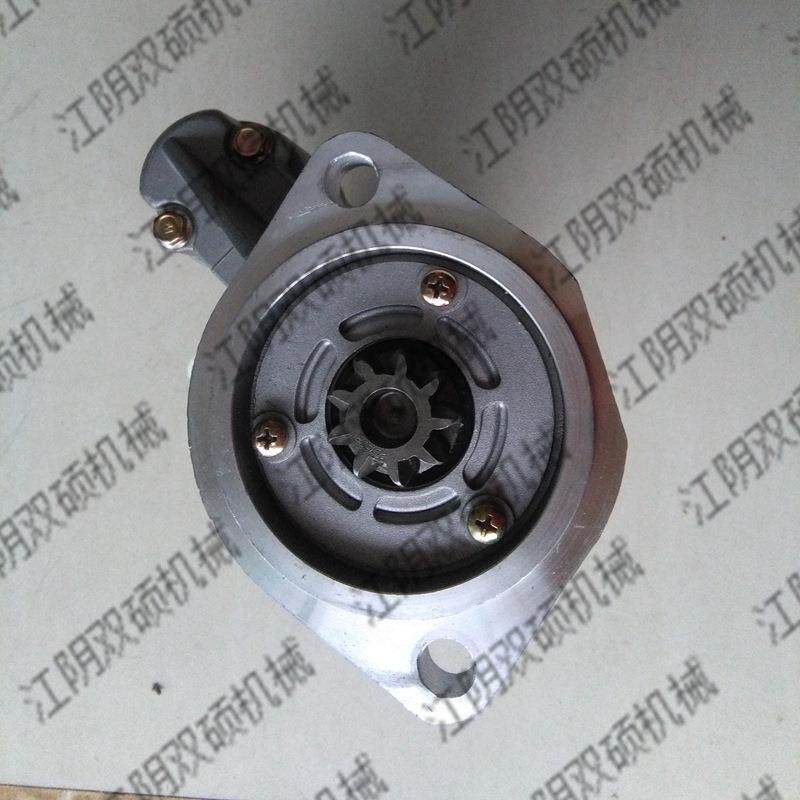 合力杭叉TCM叉车马达4JG2起动机启动机12V/2.8KW4JG2起动马达