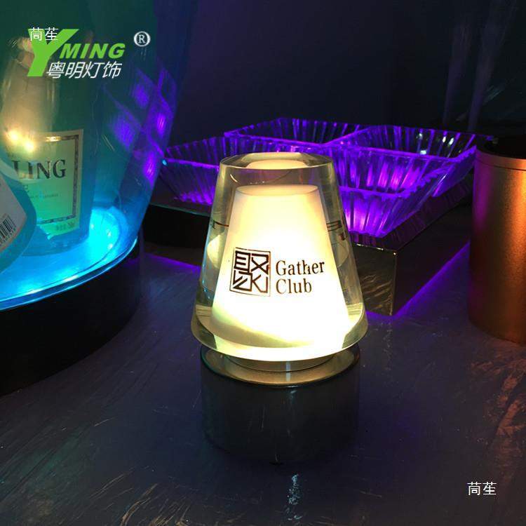 led酒吧充电台灯 创意夜店小夜灯 咖啡厅KTV装饰蜡烛吧台灯酒吧灯