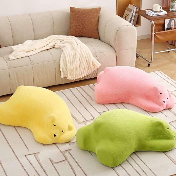 趴趴熊懒人沙发卧室榻榻米靠枕卡通客厅阳台椅子儿童动物坐凳网红