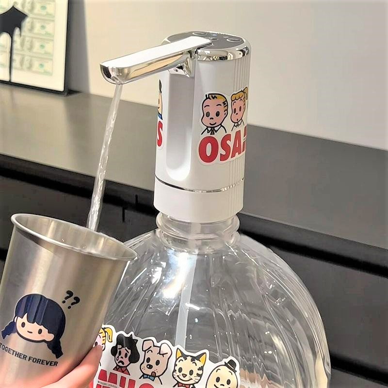 折叠桶装水抽水器电动压水器家用饮水机全自动款泵纯净水桶取水器