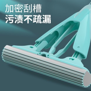 懒人吸水胶棉拖把拖布 妙洁拖把家用一拖净海绵拖把免手洗2022新款