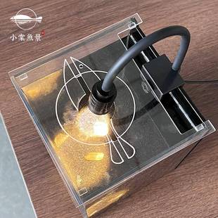 小棠鱼景鱼缸透明盖定制透明亚克力盖板防鱼跳缸通用桌面鱼缸盖子