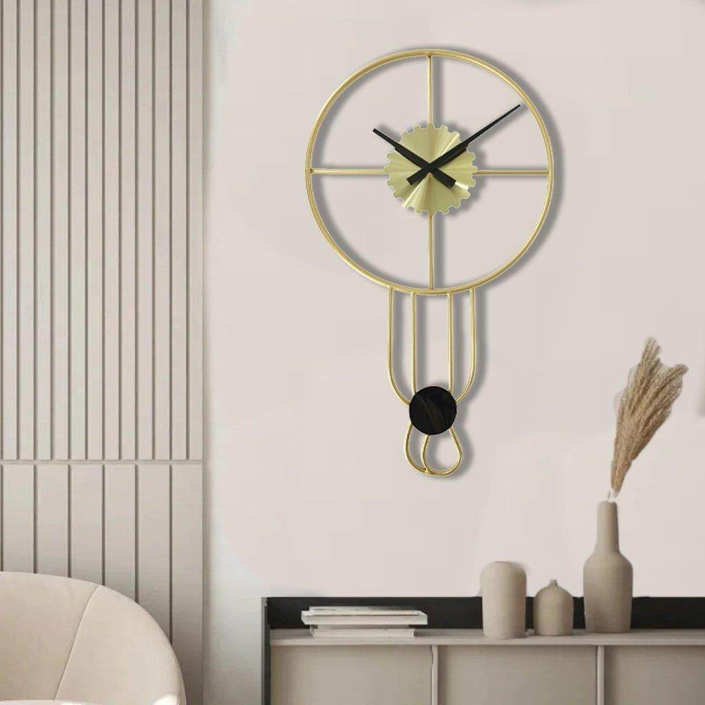 简约现代客厅新款钟表轻奢创意装饰挂钟餐厅家用艺术静音时钟个性
