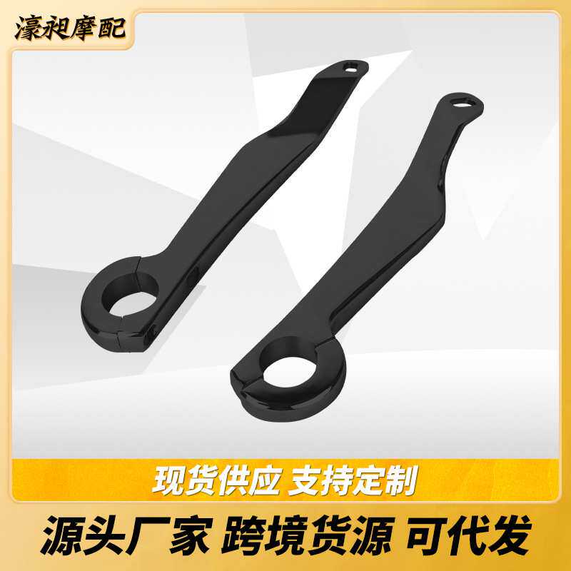 适用哈雷117大滑翔改装保险杠护腿护杠支架大道公路滑翔121CVO ST