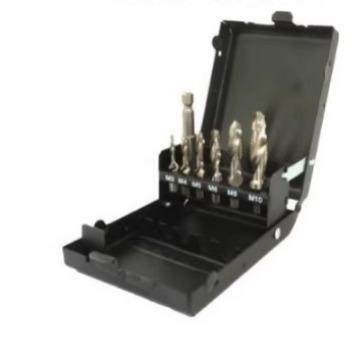 易尔拓原装六角柄复合丝锥组套高速钢螺旋钻YT-44849