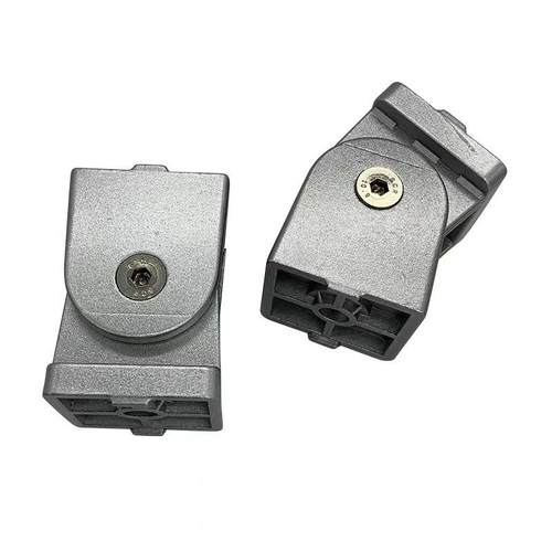 热卖活动铰链铝型材连接件铝合金配件可任意调节角度