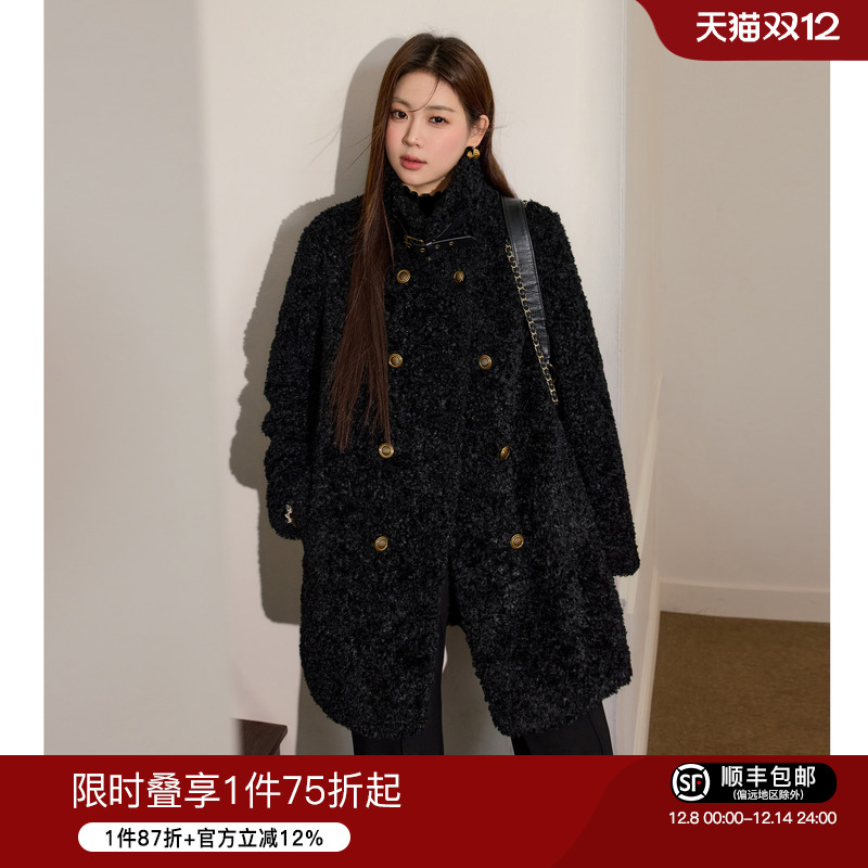 气质显瘦外套大码女装蓝语