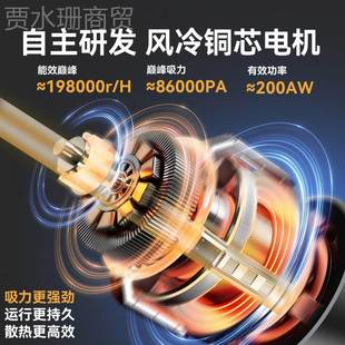 工业吸器家用大吸力强力大功车洁用尘保地毯美缝专用小OZA率型吸