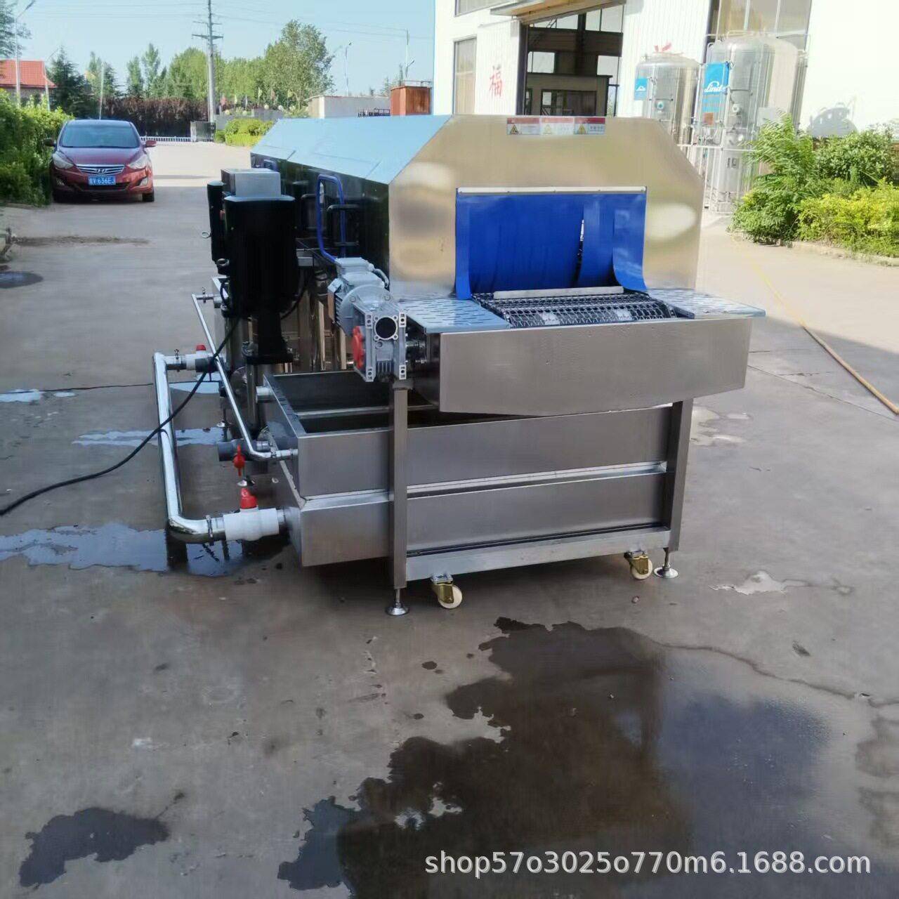 商用洗筐机快递物流筐蔬菜筐清洗设备压喷淋可加热洗碗洗机
