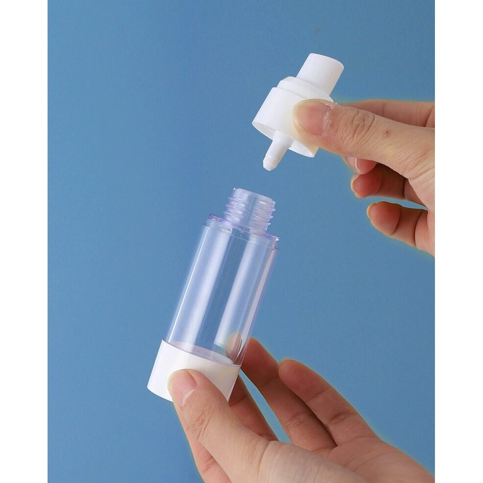 真空分装瓶细雾便携喷雾瓶化妆品乳液按压面霜粉底液小瓶子护肤品