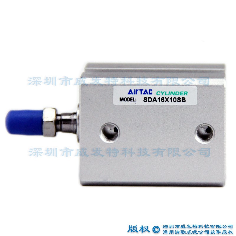 SDA16*5X10X15X20X25X30X35X40-SB亚德客SDA16X5SB薄型气缸