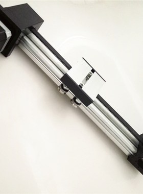 【欧邦时代超群】新款同步带线轨同步带滑台有效行程100057电机