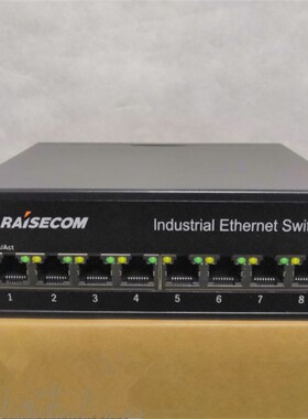 瑞斯康达ISCOM1008-I-8FE-DCW24卡轨式工业级交换机