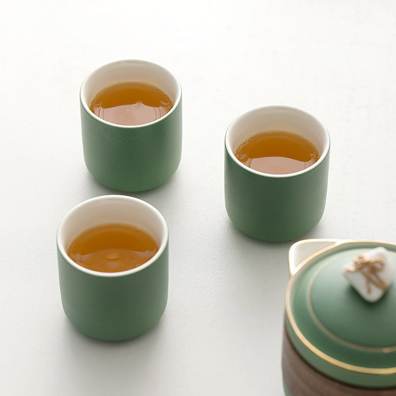 端午节创意茶具套装陶瓷快客杯公司活动商务实惠伴精致手礼企业