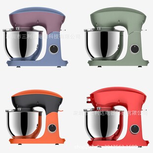 三利达厨房电器 压铸金属机身厨师机烘焙家用 6.5L和面机家用自动