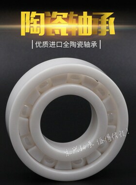 氧化锆全陶瓷轴承耐温无磁绝缘6307 6308 6309 6310