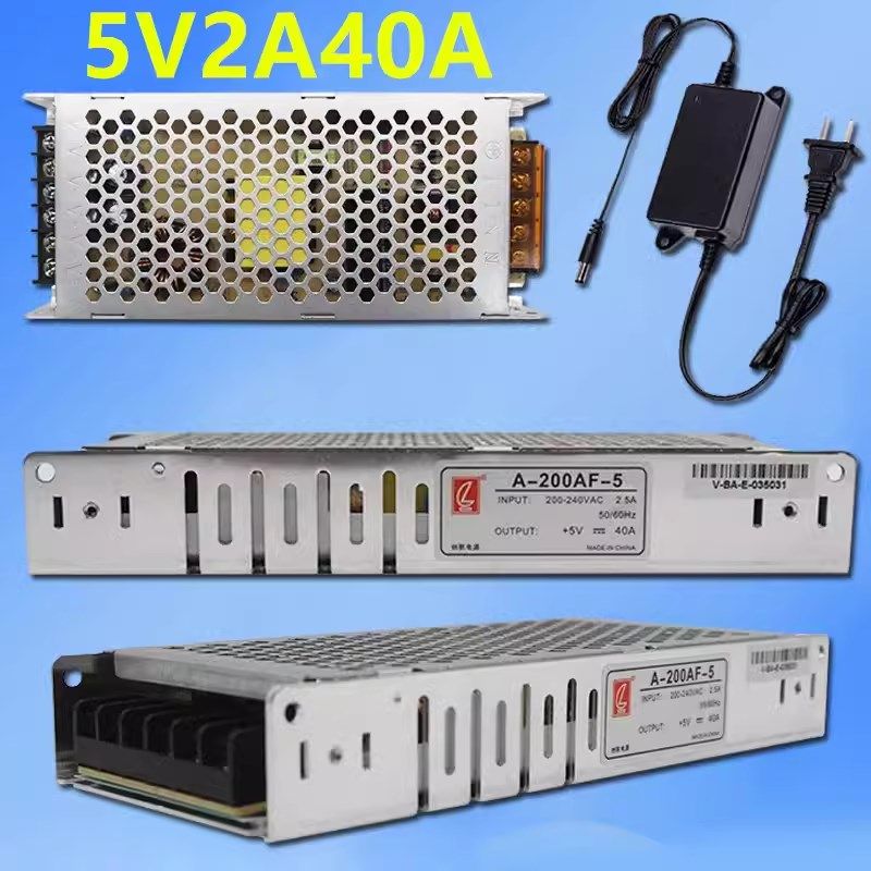 LED显示屏电源创联5V40A广告屏招牌光端机机顶盒路由器5V2A适配器,3C数码配件,USB多功能数码宝,淘宝优惠券,粉丝福利购,淘宝优惠卷