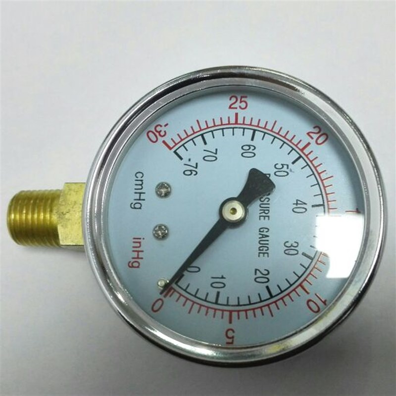 760cmhg 30inhg0 直径60mm 螺纹pt1/4 Z60 径向 负压真空表