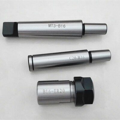 ER钻夹头 钻接杆 ER夹头 延长杆 铣夹头 B10 B12 B16台钻车床铣床