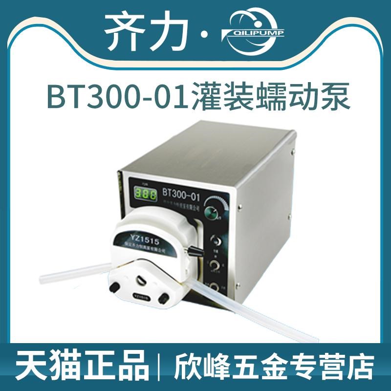 保定齐力BT300-01/YZ1515灌装蠕动泵 实验恒流软管泵高精度蠕动泵