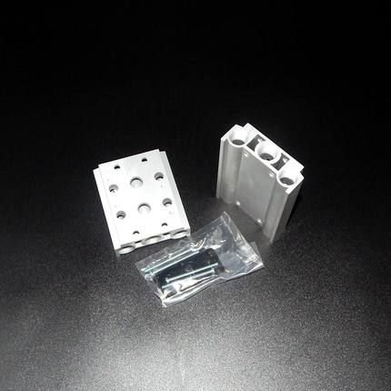 电磁阀底座4V410-15连接汇流板400M-2F3F4F5F6F7F8F9F10F12F位联