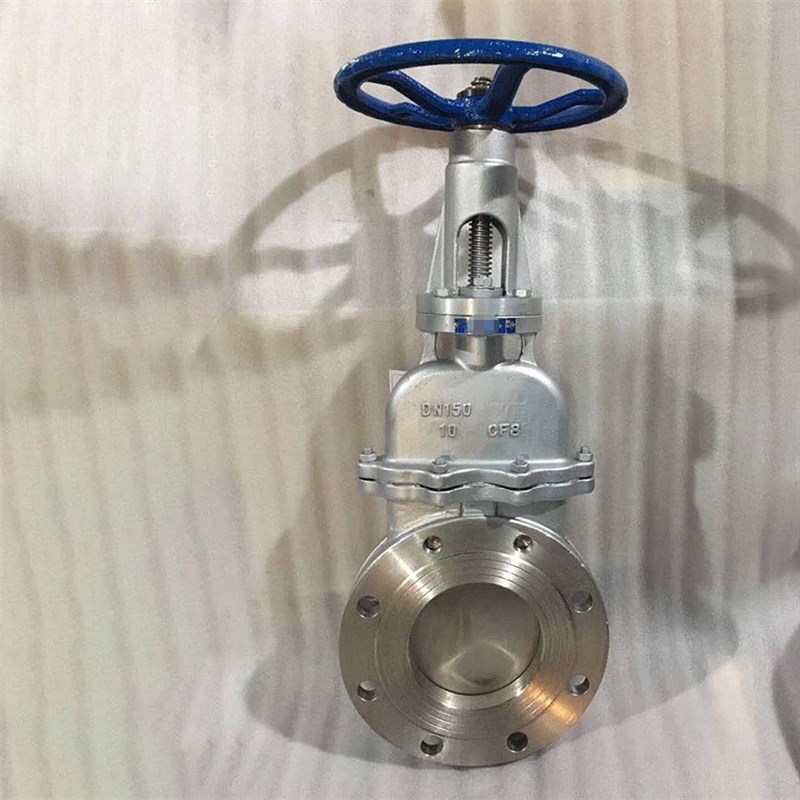 不锈钢暗杆刀型闸阀PZ73X/H-16P闸板阀浆液阀插板阀排渣阀DN40 65