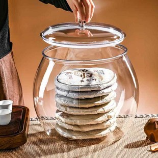 圆形储米罐食品级防尘家用杂粮茶叶收纳盒储存米罐米箱五谷杂粮缸