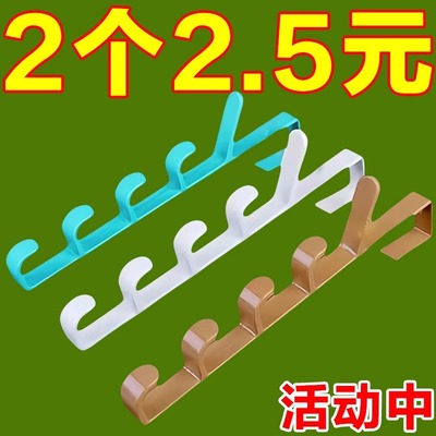 门后挂钩竖款多功能挂门置物架