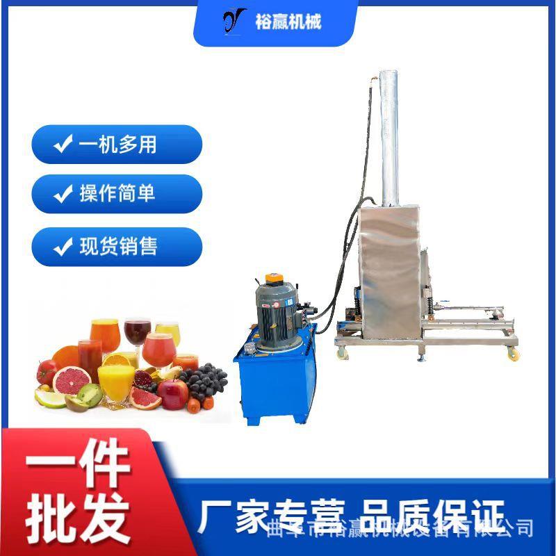 大型水果蔬菜液压压榨机蓝莓枸杞液压式压榨机工业中药材压榨机