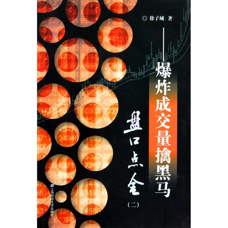 【正版图书】盘口点金2成交量擒黑马徐子城著上海财经大学出版社9787564207335