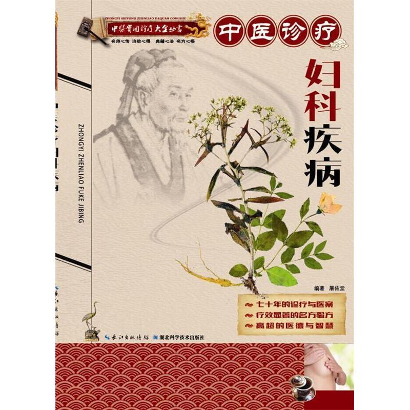 【正版书籍】中医实用诊疗大全丛书中医诊疗妇科疾病 屠佑堂著 湖北科学技术出版社 9787535274960