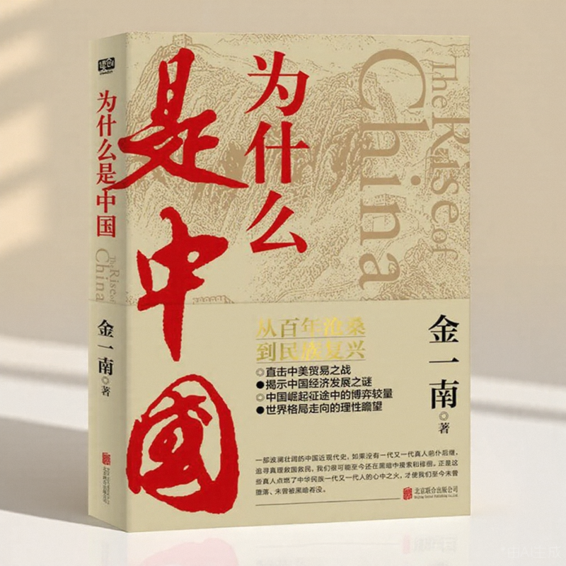 为什么是中国金一南从百年沧桑到民族复兴中美贸易中国经济发展世界格局走向理论中国近代史历史