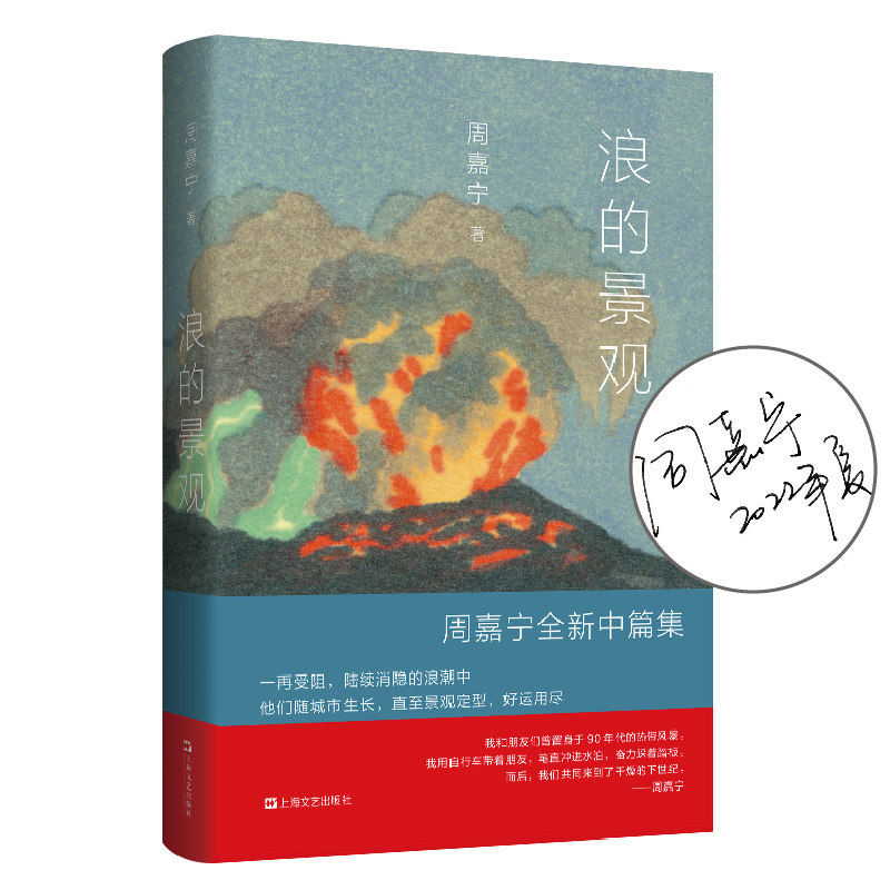 【正版图书】浪的景观周嘉宁上海文艺出版社9787532182244