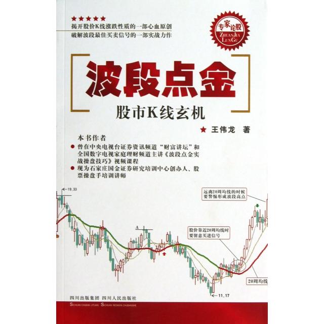 【正版图书】专家论股波段点金K线玄机王伟龙著经济四川人民出版社