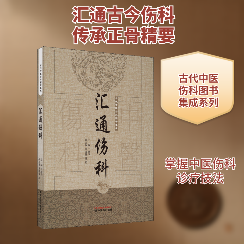 【正版书籍】汇通伤科古代中医伤科图书集成丁继华中国医出版社