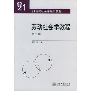 【保正版】劳动社会学教程刘艾玉著北京大学出版社9787301041413