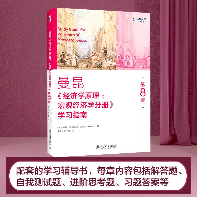 【正版书籍】经济学原理宏观经济学分册指南戴维R哈克斯北京大学出版社9787301316757