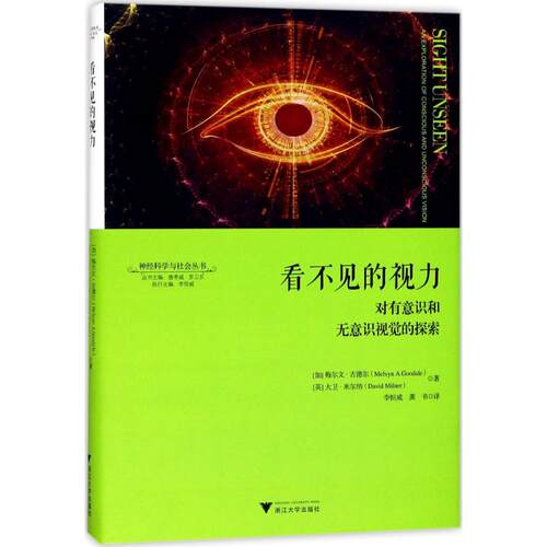 【正版图书】看不见的视力对有意识和无意识视觉的探索梅尔文·A古德尔著浙江大学出版社9787308169479