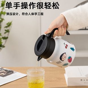 30水瓶不锈钢保温壶家用小热水水壶暖容量咖啡保温瓶4办公保温壶