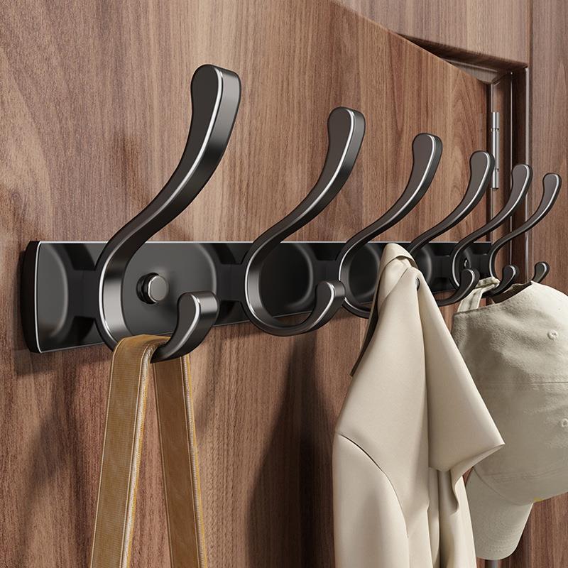 挂衣架墙上壁挂门后挂衣钩免打孔强力承重进门玄关衣服挂架衣帽钩